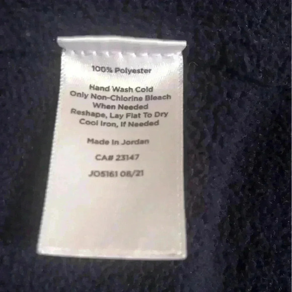 Talbots Petite XLP Multicolor Stripe Soft Terry Knit Sweater L/S Crew Neck - Picture 4 of 4